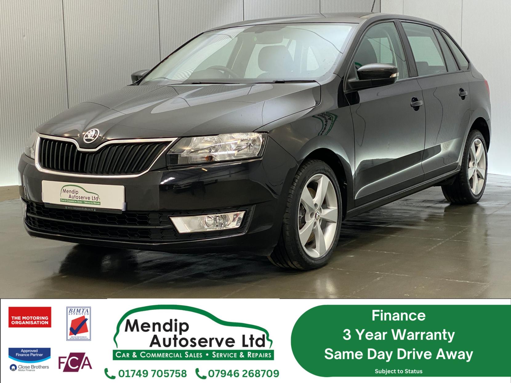 Skoda Rapid Spaceback 1.6 TDI SE Tech Hatchback 5dr Diesel Manual Euro 6 (s/s) (115 ps)