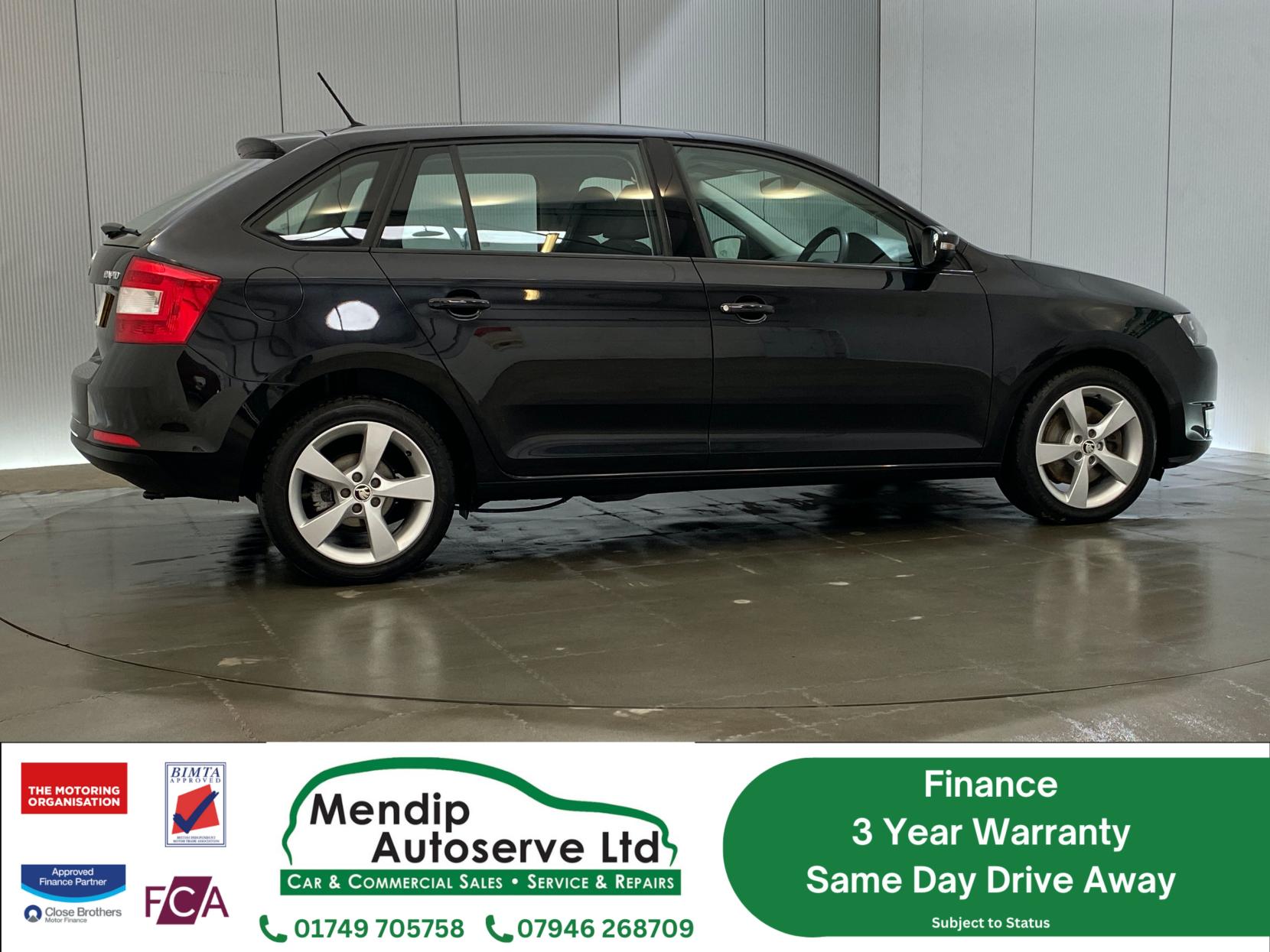 Skoda Rapid Spaceback 1.6 TDI SE Tech Hatchback 5dr Diesel Manual Euro 6 (s/s) (115 ps)