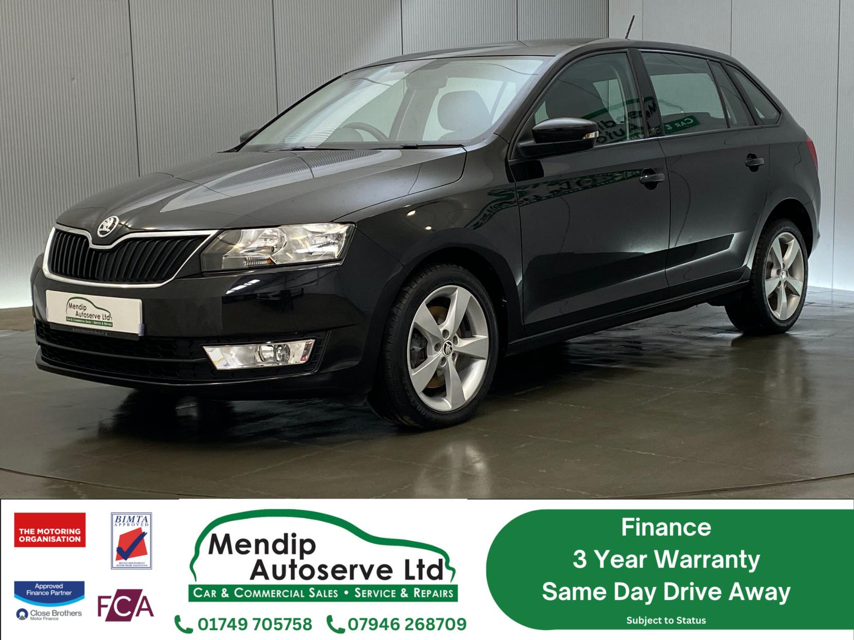 Skoda Rapid Spaceback 1.6 TDI SE Tech Hatchback 5dr Diesel Manual Euro 6 (s/s) (115 ps)