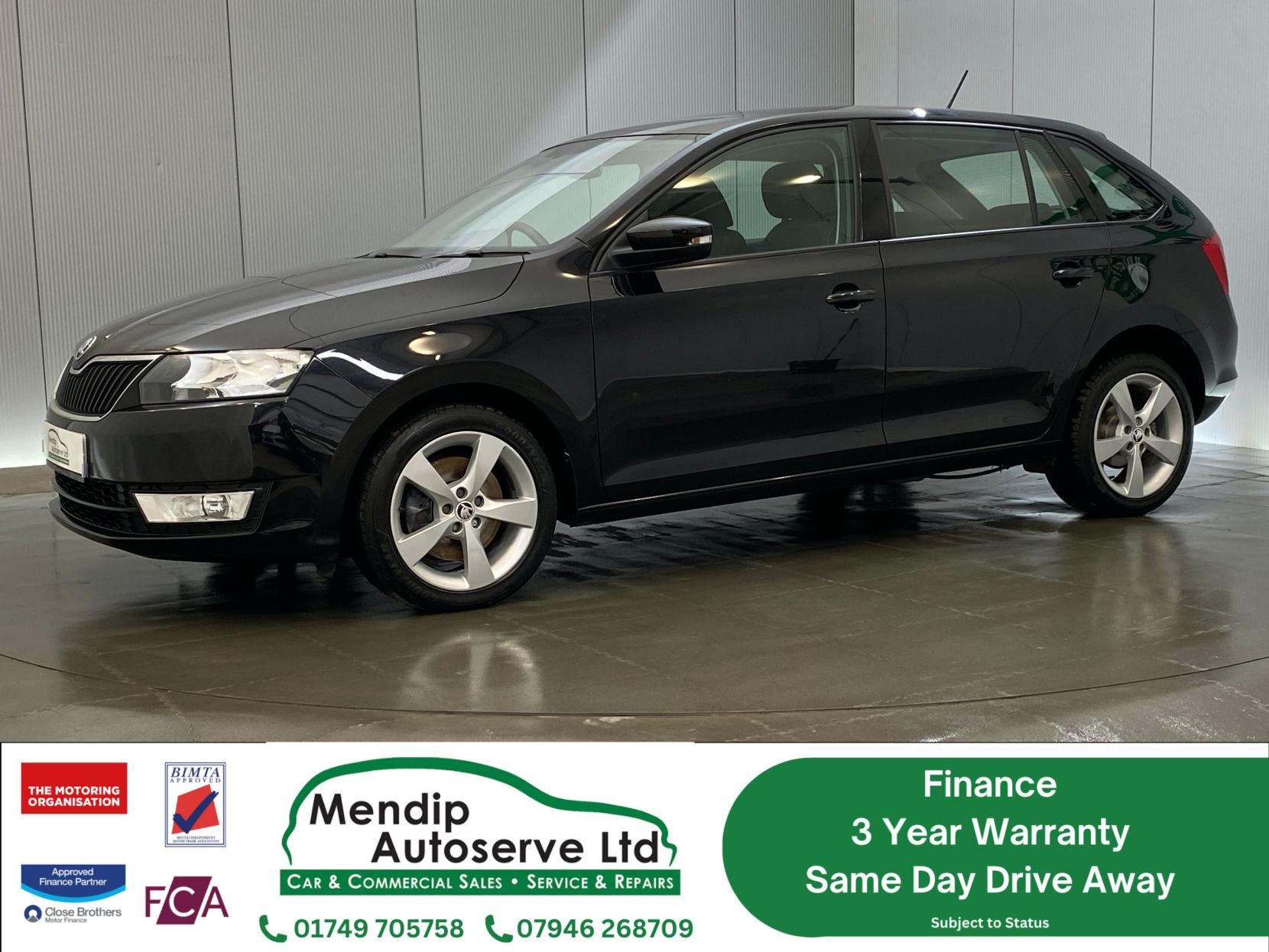 Skoda Rapid Spaceback 1.6 TDI SE Tech Hatchback 5dr Diesel Manual Euro 6 (s/s) (115 ps)