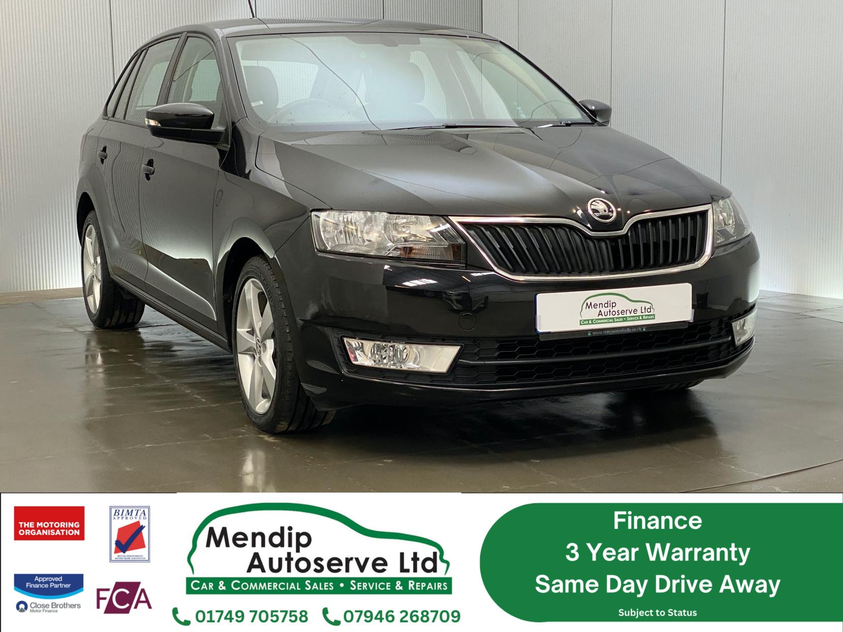 Skoda Rapid Spaceback 1.6 TDI SE Tech Hatchback 5dr Diesel Manual Euro 6 (s/s) (115 ps)