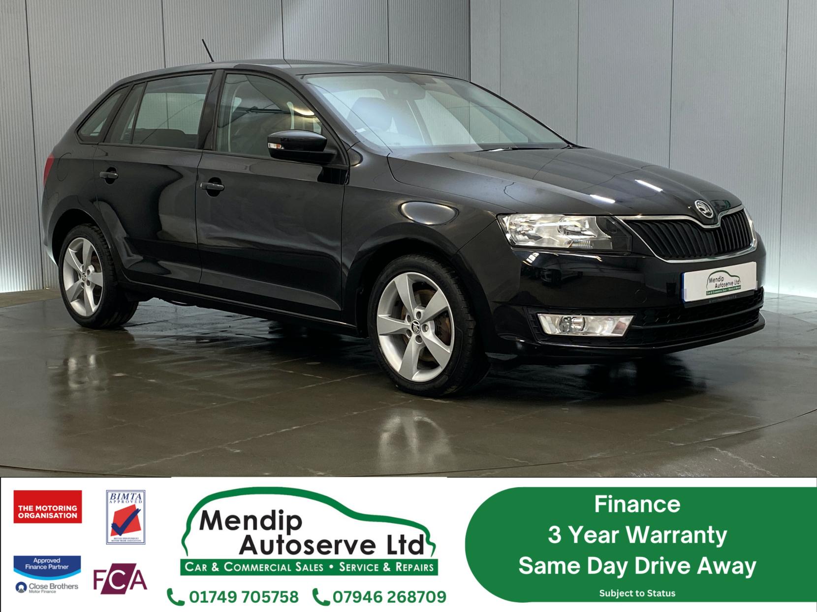 Skoda Rapid Spaceback 1.6 TDI SE Tech Hatchback 5dr Diesel Manual Euro 6 (s/s) (115 ps)