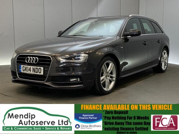 Audi A4 Avant 2.0 TDI S line Estate 5dr Diesel Multitronic Euro 5 (s/s) (150 ps)