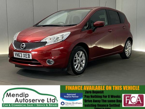 Nissan Note 1.2 12V Acenta Premium Hatchback 5dr Petrol Manual Euro 5 (s/s) (80 ps)