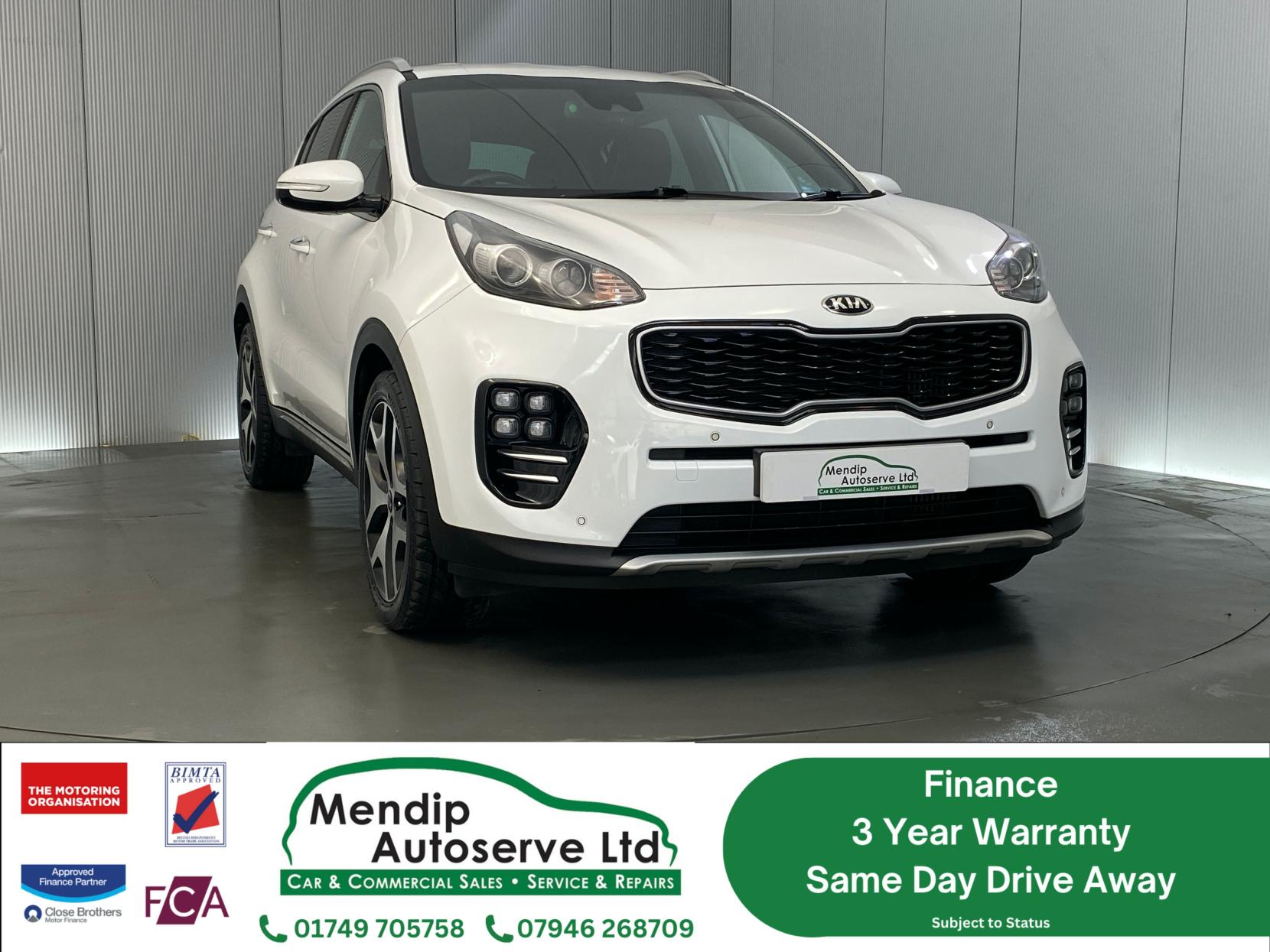 Kia Sportage 1.7 CRDi GT-Line SUV 5dr Diesel DCT Euro 6 (s/s) (139 bhp)