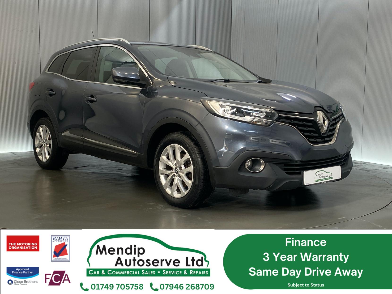 Renault Kadjar 1.5 dCi Dynamique Nav SUV 5dr Diesel EDC Euro 6 (s/s) (110 ps)