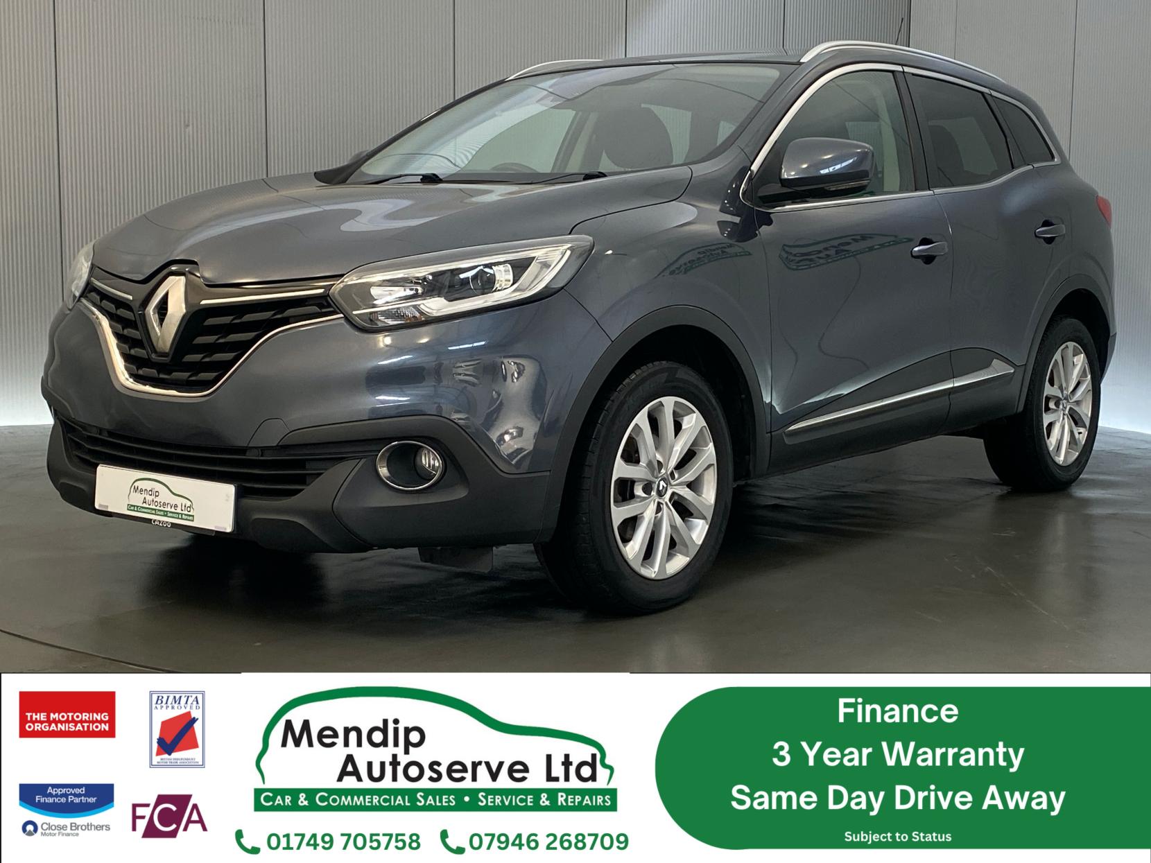 Renault Kadjar 1.5 dCi Dynamique Nav SUV 5dr Diesel EDC Euro 6 (s/s) (110 ps)