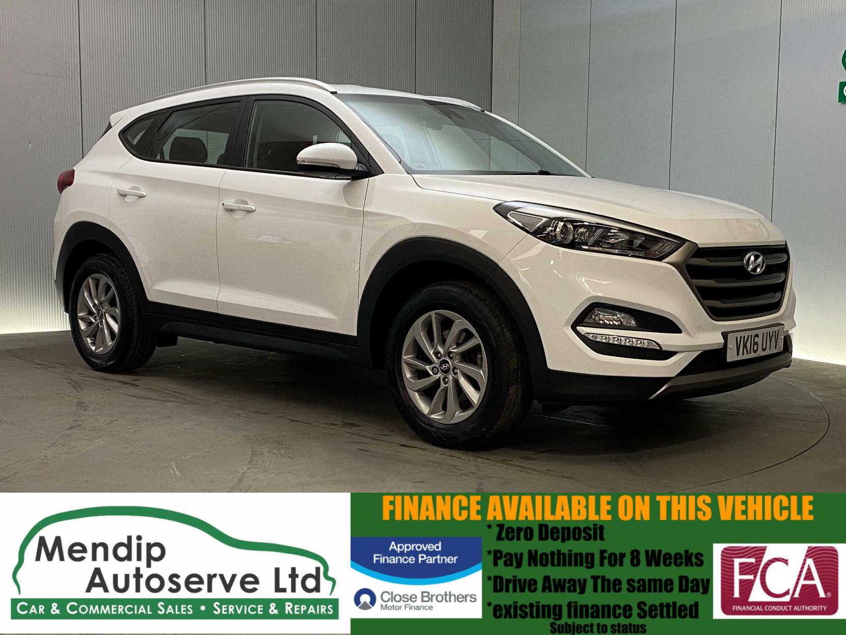 Hyundai TUCSON 1.7 CRDi Blue Drive SE Nav SUV 5dr Diesel Manual Euro 6 (s/s) (116 ps)