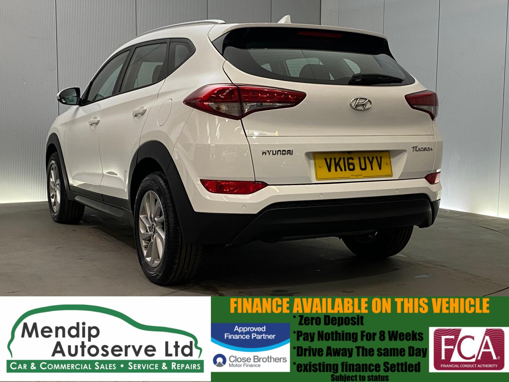 Hyundai TUCSON 1.7 CRDi Blue Drive SE Nav SUV 5dr Diesel Manual Euro 6 (s/s) (116 ps)