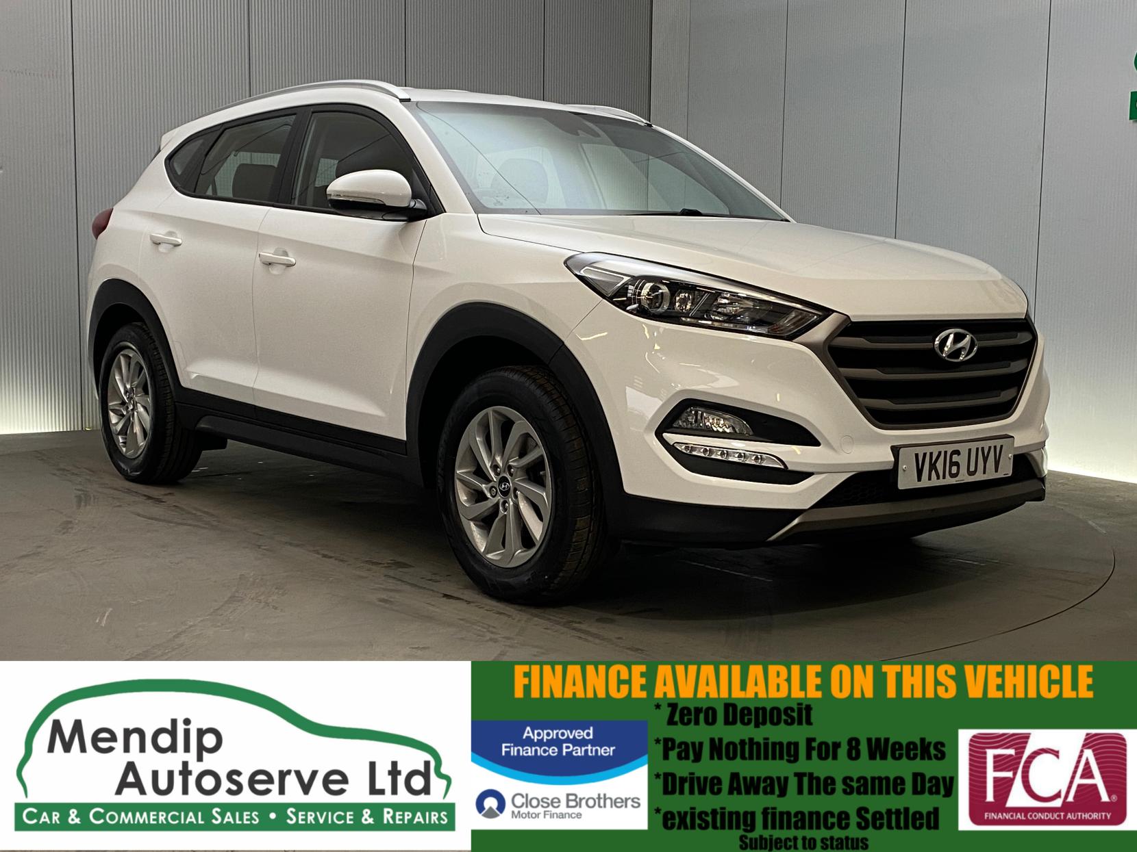 Hyundai TUCSON 1.7 CRDi Blue Drive SE Nav SUV 5dr Diesel Manual Euro 6 (s/s) (116 ps)