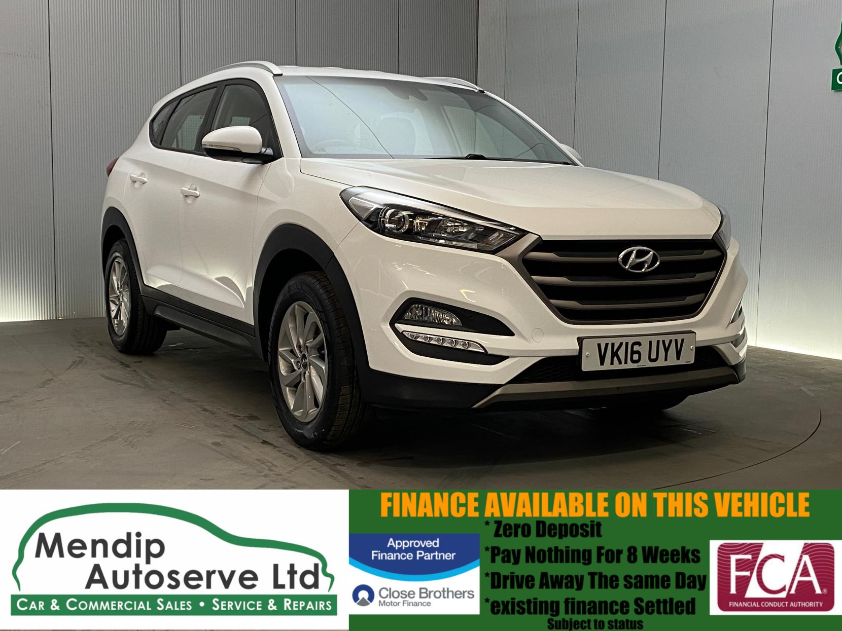 Hyundai TUCSON 1.7 CRDi Blue Drive SE Nav SUV 5dr Diesel Manual Euro 6 (s/s) (116 ps)