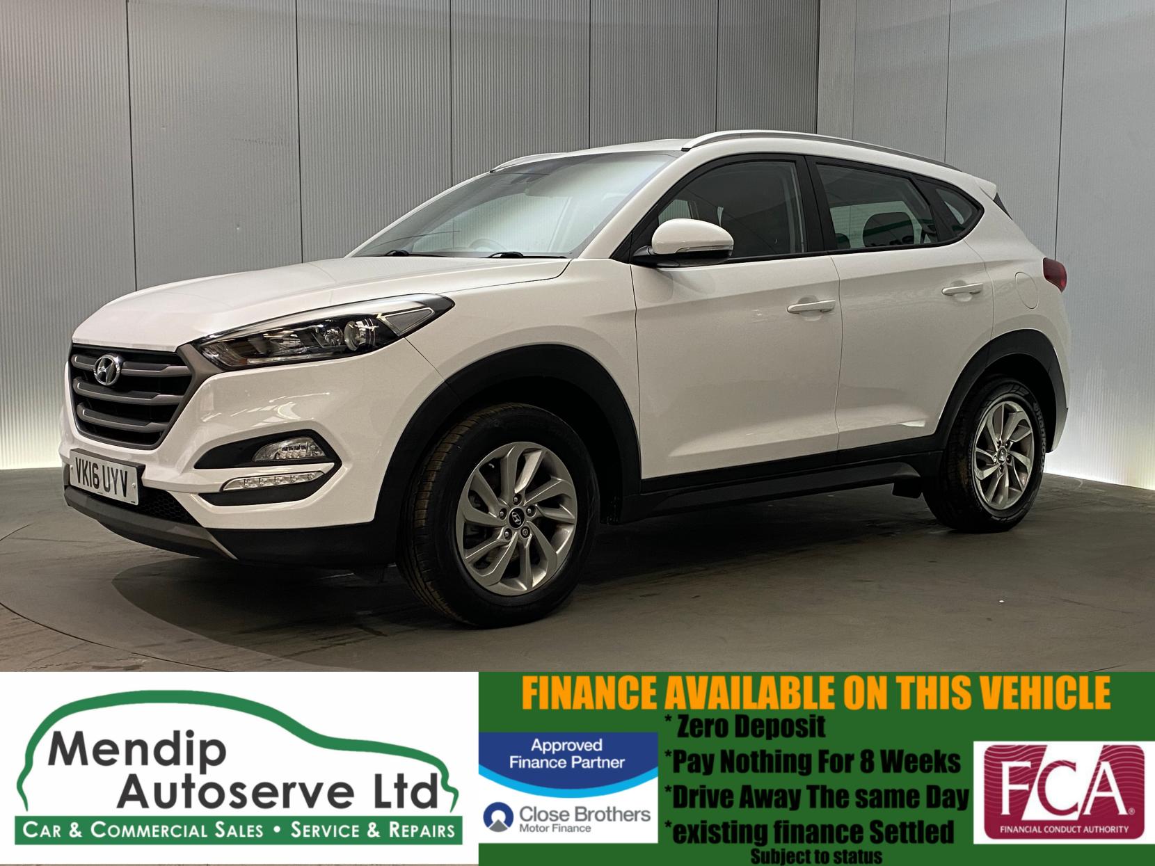 Hyundai TUCSON 1.7 CRDi Blue Drive SE Nav SUV 5dr Diesel Manual Euro 6 (s/s) (116 ps)