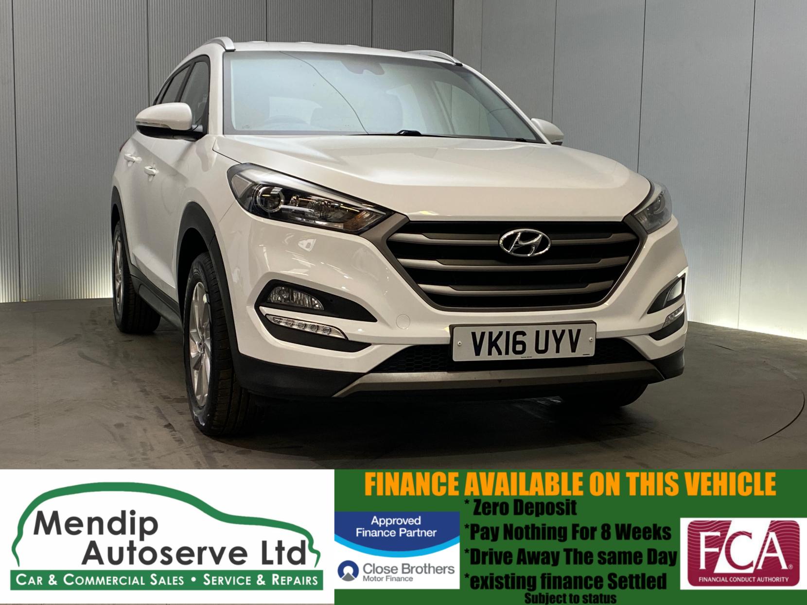 Hyundai TUCSON 1.7 CRDi Blue Drive SE Nav SUV 5dr Diesel Manual Euro 6 (s/s) (116 ps)