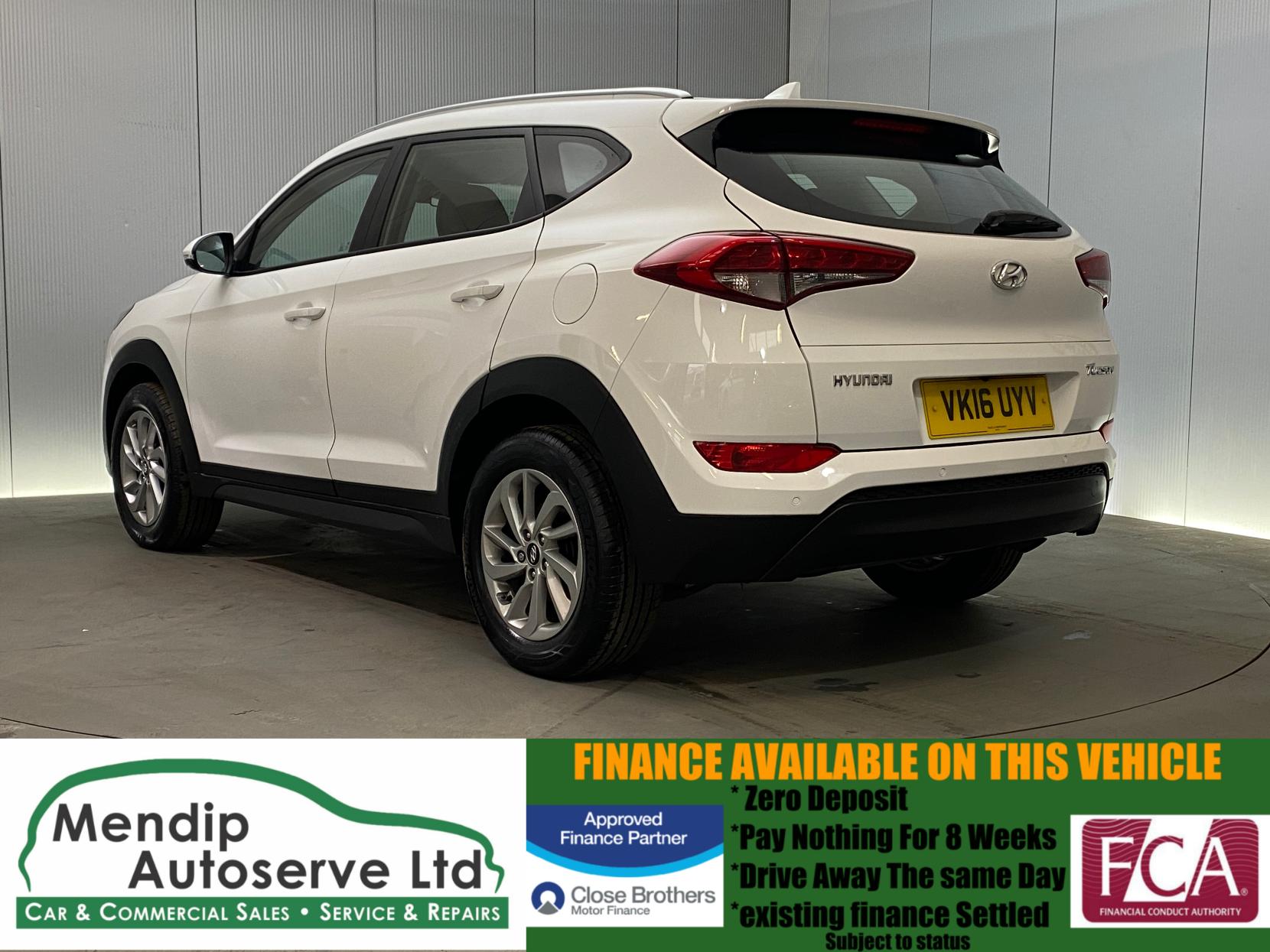 Hyundai TUCSON 1.7 CRDi Blue Drive SE Nav SUV 5dr Diesel Manual Euro 6 (s/s) (116 ps)