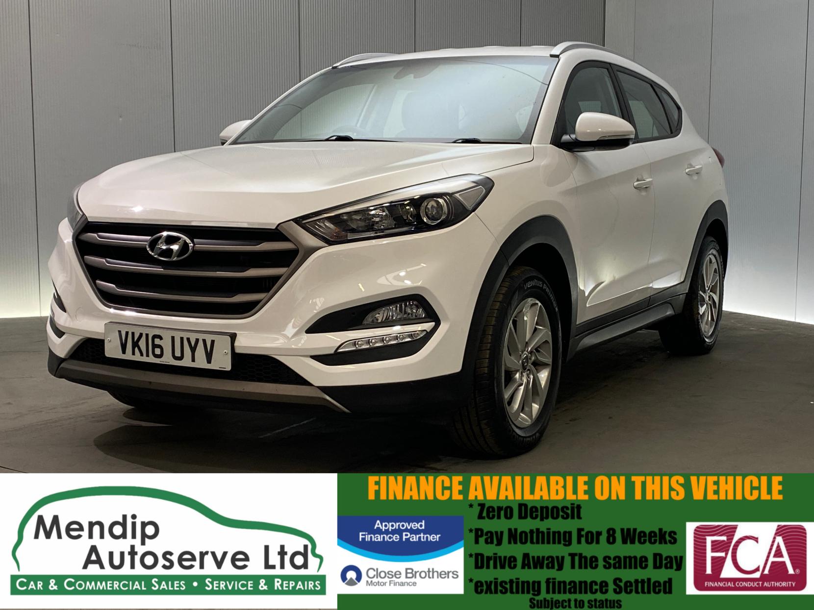 Hyundai TUCSON 1.7 CRDi Blue Drive SE Nav SUV 5dr Diesel Manual Euro 6 (s/s) (116 ps)