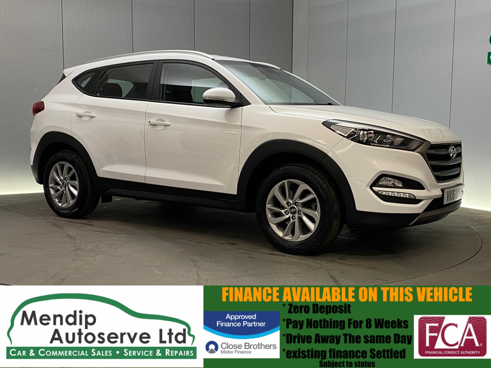 Hyundai TUCSON 1.7 CRDi Blue Drive SE Nav SUV 5dr Diesel Manual Euro 6 (s/s) (116 ps)