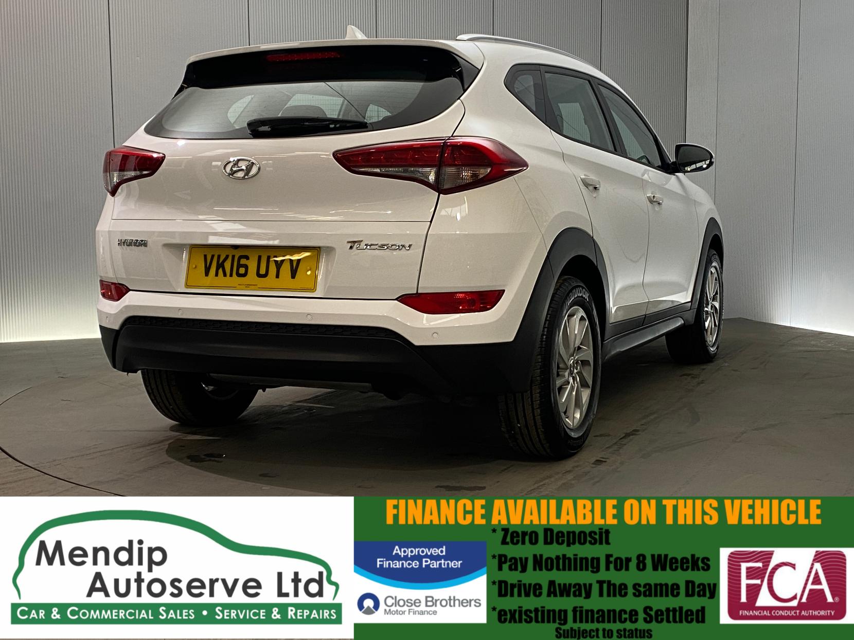 Hyundai TUCSON 1.7 CRDi Blue Drive SE Nav SUV 5dr Diesel Manual Euro 6 (s/s) (116 ps)