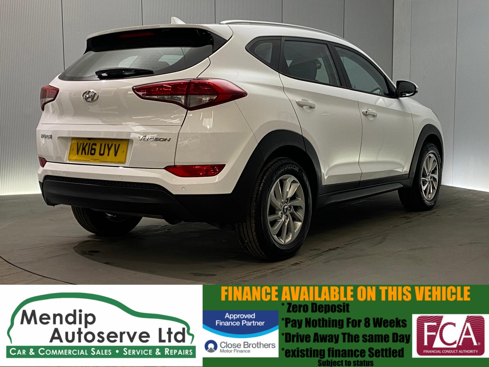 Hyundai TUCSON 1.7 CRDi Blue Drive SE Nav SUV 5dr Diesel Manual Euro 6 (s/s) (116 ps)