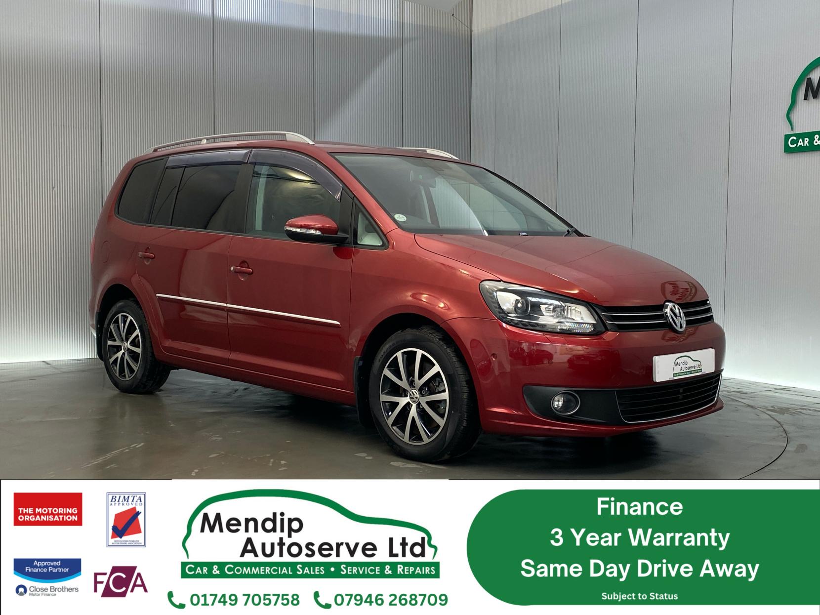 Volkswagen Touran 1.4 TSI SE MPV 5dr Petrol DSG Euro 5 (140 ps)