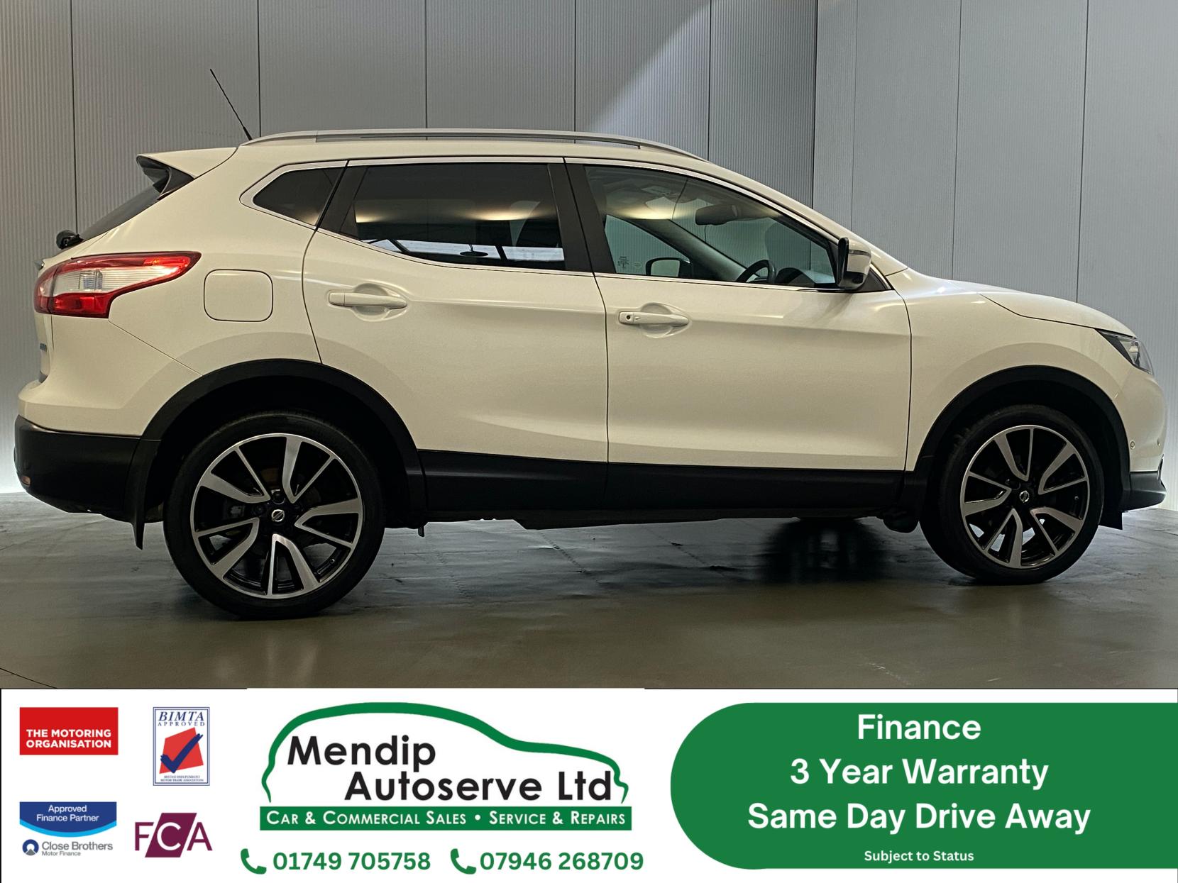 Nissan Qashqai 1.5 dCi Tekna SUV 5dr Diesel Manual 2WD Euro 6 (s/s) (110 ps)