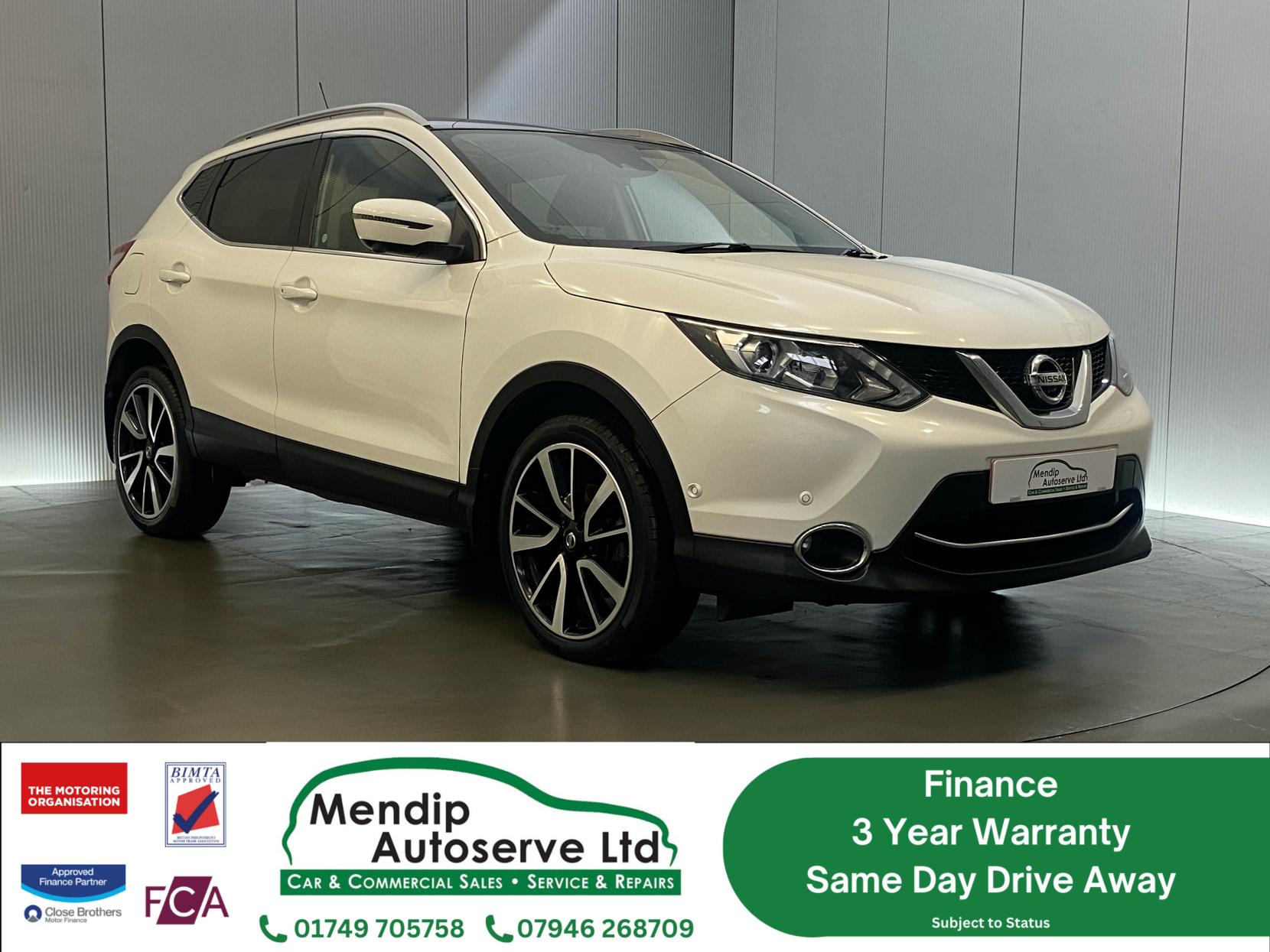 Nissan Qashqai 1.5 dCi Tekna SUV 5dr Diesel Manual 2WD Euro 6 (s/s) (110 ps)