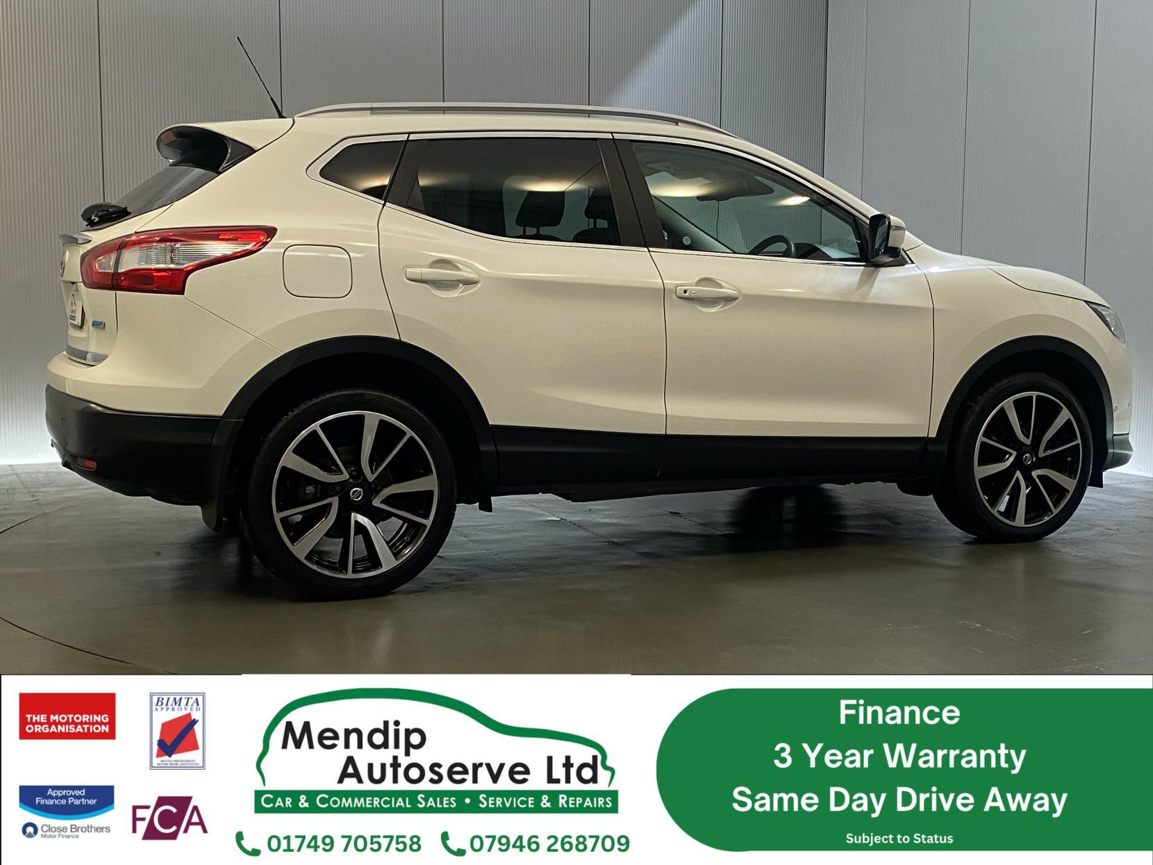 Nissan Qashqai 1.5 dCi Tekna SUV 5dr Diesel Manual 2WD Euro 6 (s/s) (110 ps)