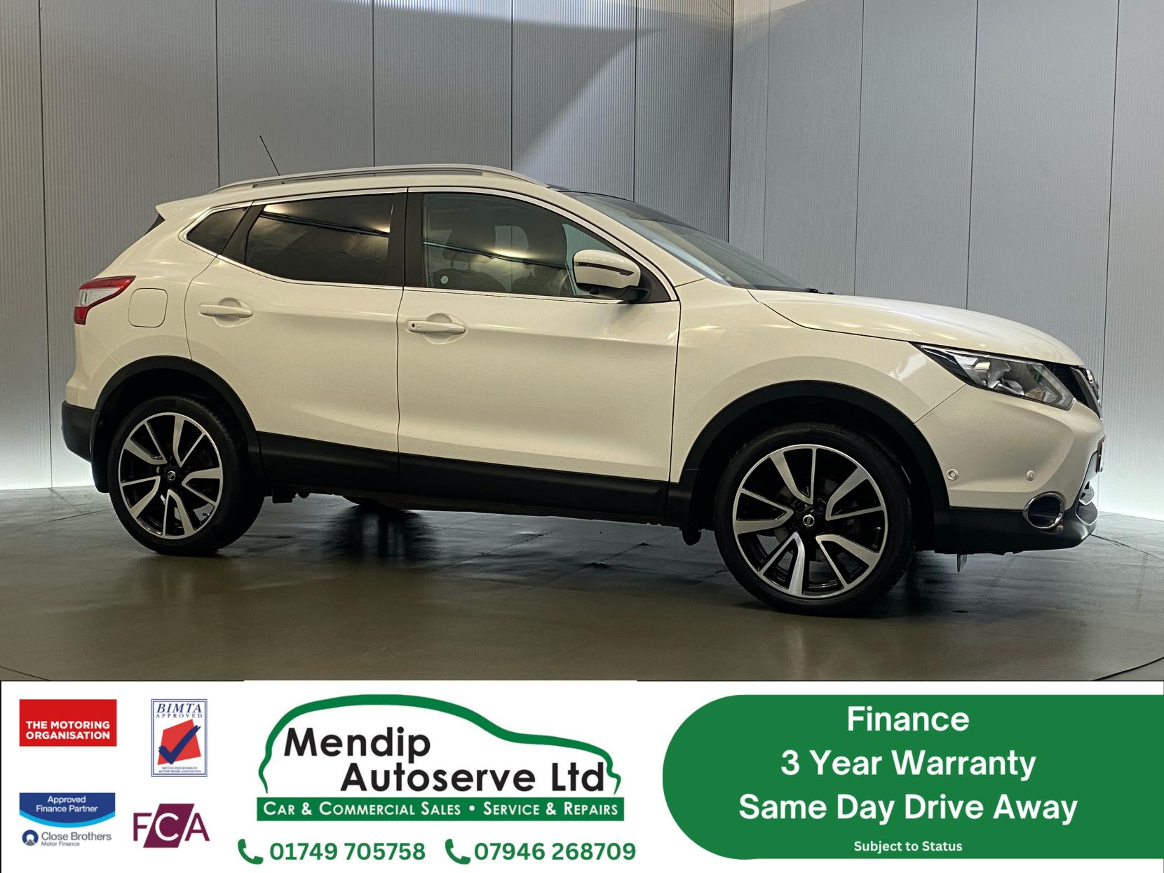 Nissan Qashqai 1.5 dCi Tekna SUV 5dr Diesel Manual 2WD Euro 6 (s/s) (110 ps)