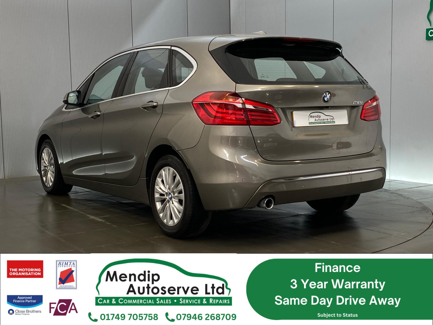BMW 2 Series Active Tourer 1.5 218i Luxury MPV 5dr Petrol Auto Euro 6 (s/s) (136 ps)