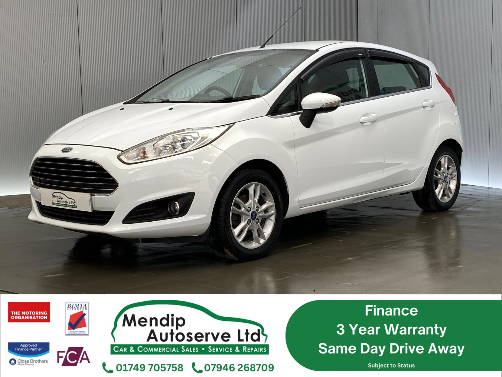 Ford Fiesta 1.25 Zetec Hatchback 5dr Petrol Manual Euro 5 (82 ps)