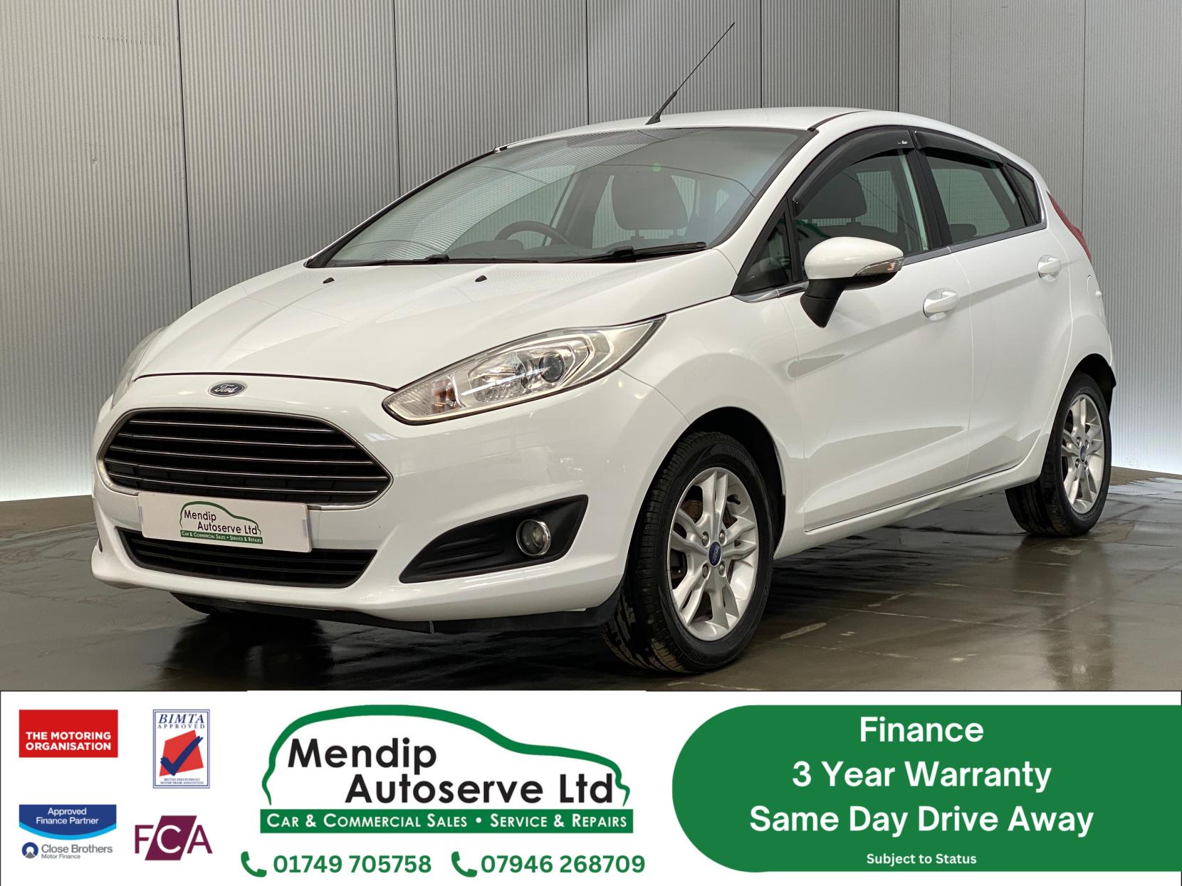 Ford Fiesta 1.25 Zetec Hatchback 5dr Petrol Manual Euro 5 (82 ps)