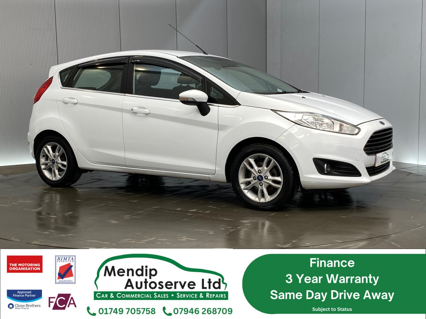 Ford Fiesta 1.25 Zetec Hatchback 5dr Petrol Manual Euro 5 (82 ps)