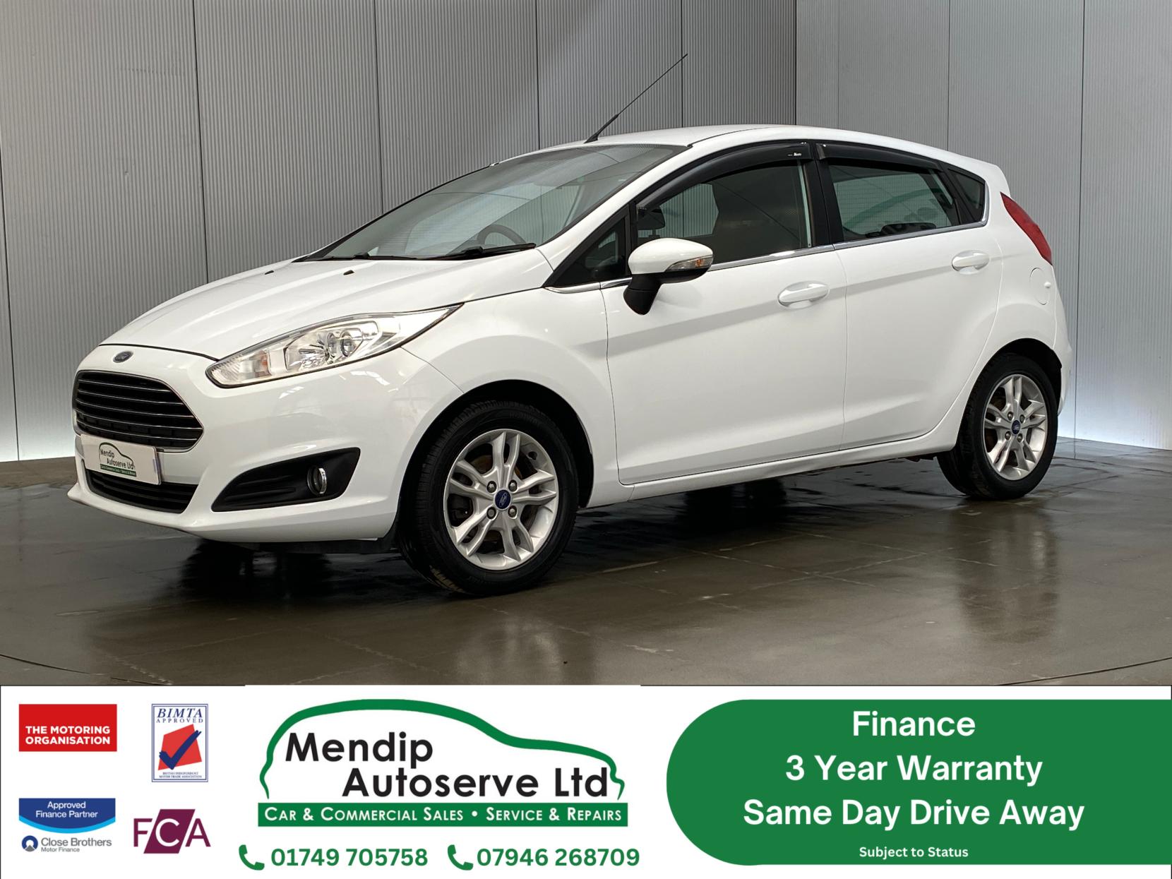 Ford Fiesta 1.25 Zetec Hatchback 5dr Petrol Manual Euro 5 (82 ps)