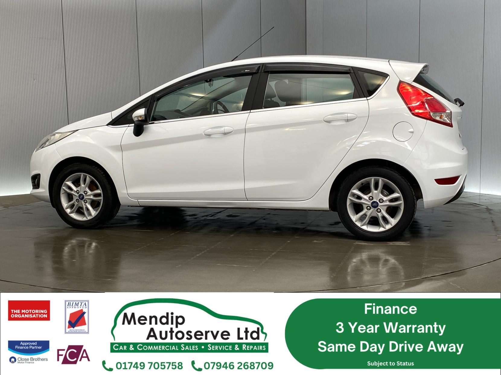 Ford Fiesta 1.25 Zetec Hatchback 5dr Petrol Manual Euro 5 (82 ps)