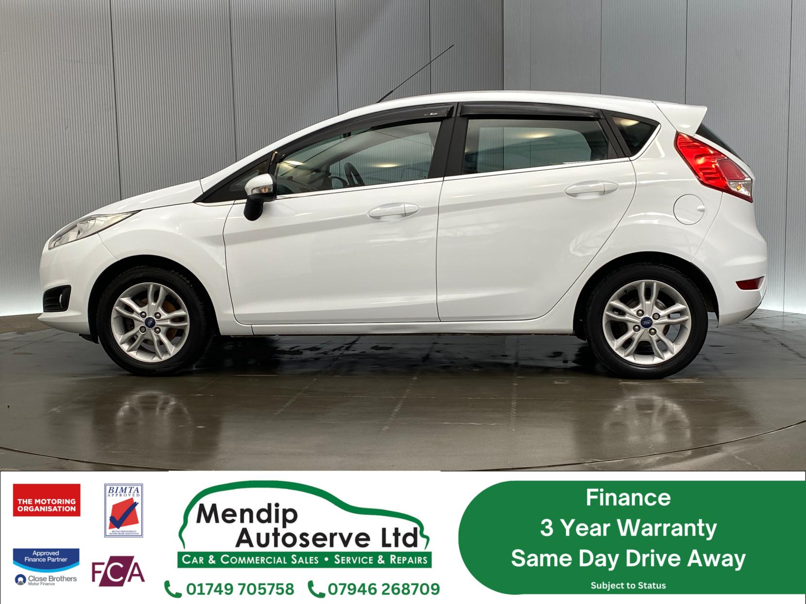 Ford Fiesta 1.25 Zetec Hatchback 5dr Petrol Manual Euro 5 (82 ps)