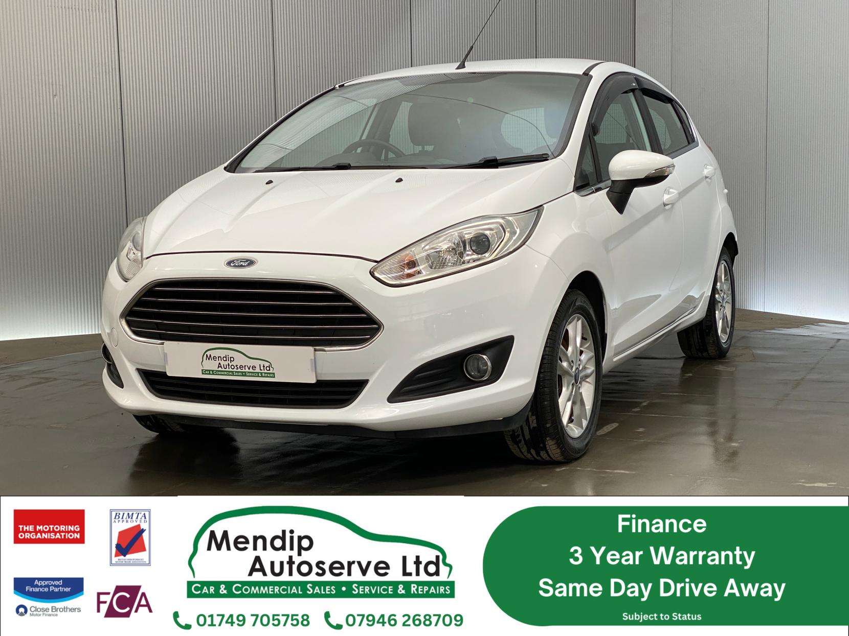 Ford Fiesta 1.25 Zetec Hatchback 5dr Petrol Manual Euro 5 (82 ps)