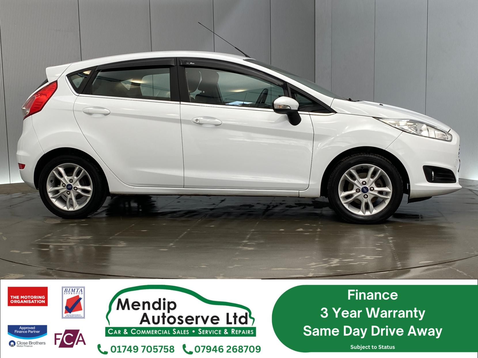 Ford Fiesta 1.25 Zetec Hatchback 5dr Petrol Manual Euro 5 (82 ps)