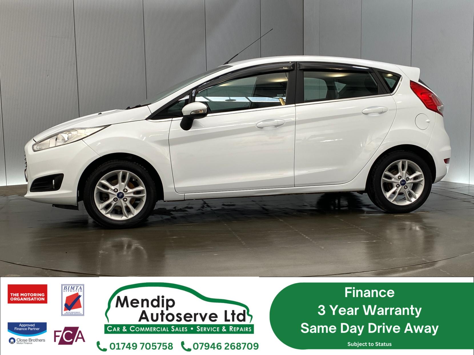Ford Fiesta 1.25 Zetec Hatchback 5dr Petrol Manual Euro 5 (82 ps)