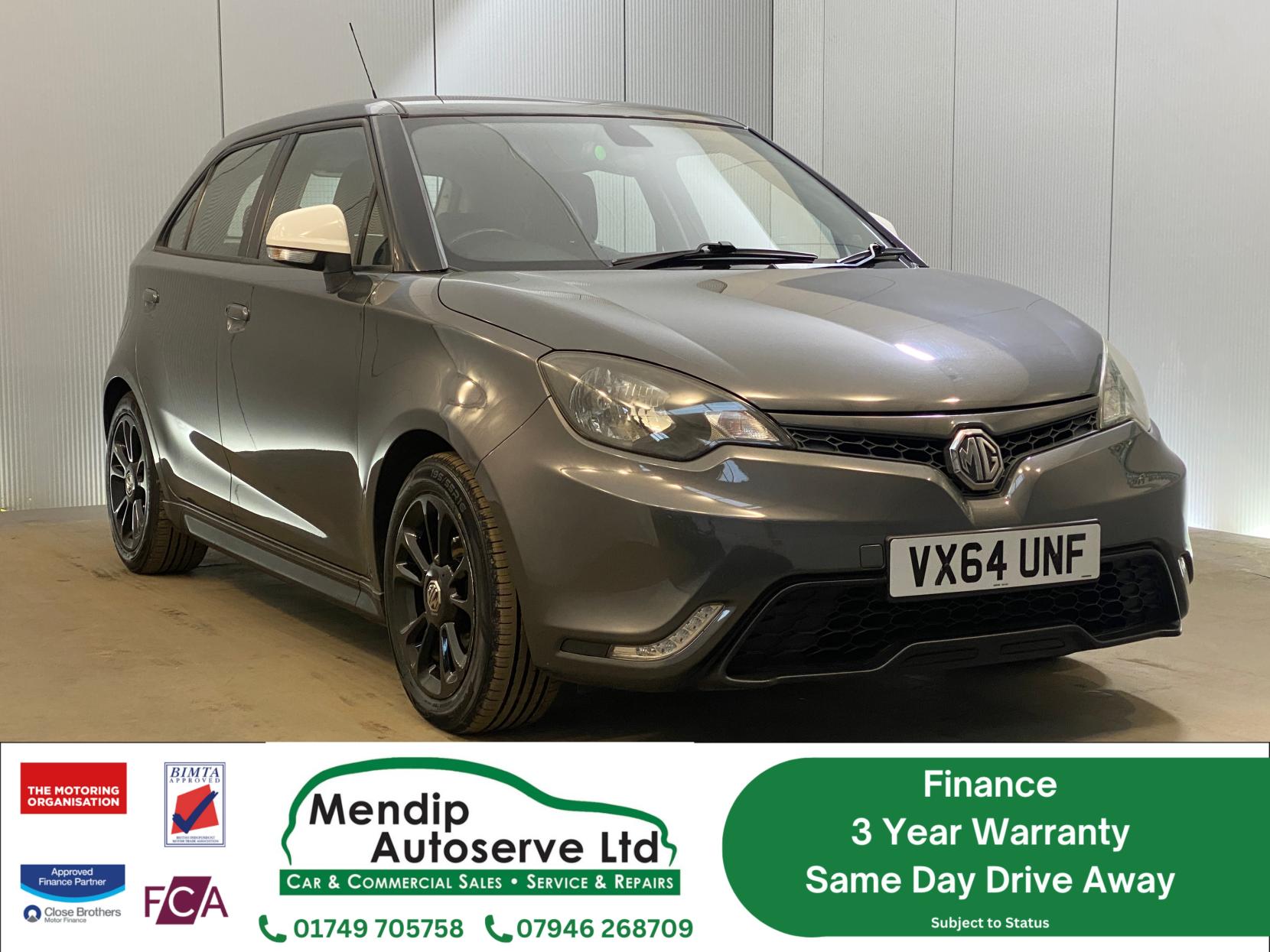 MG MG3 1.5 VTi-TECH 3Style Hatchback 5dr Petrol Manual Euro 5 (106 ps)