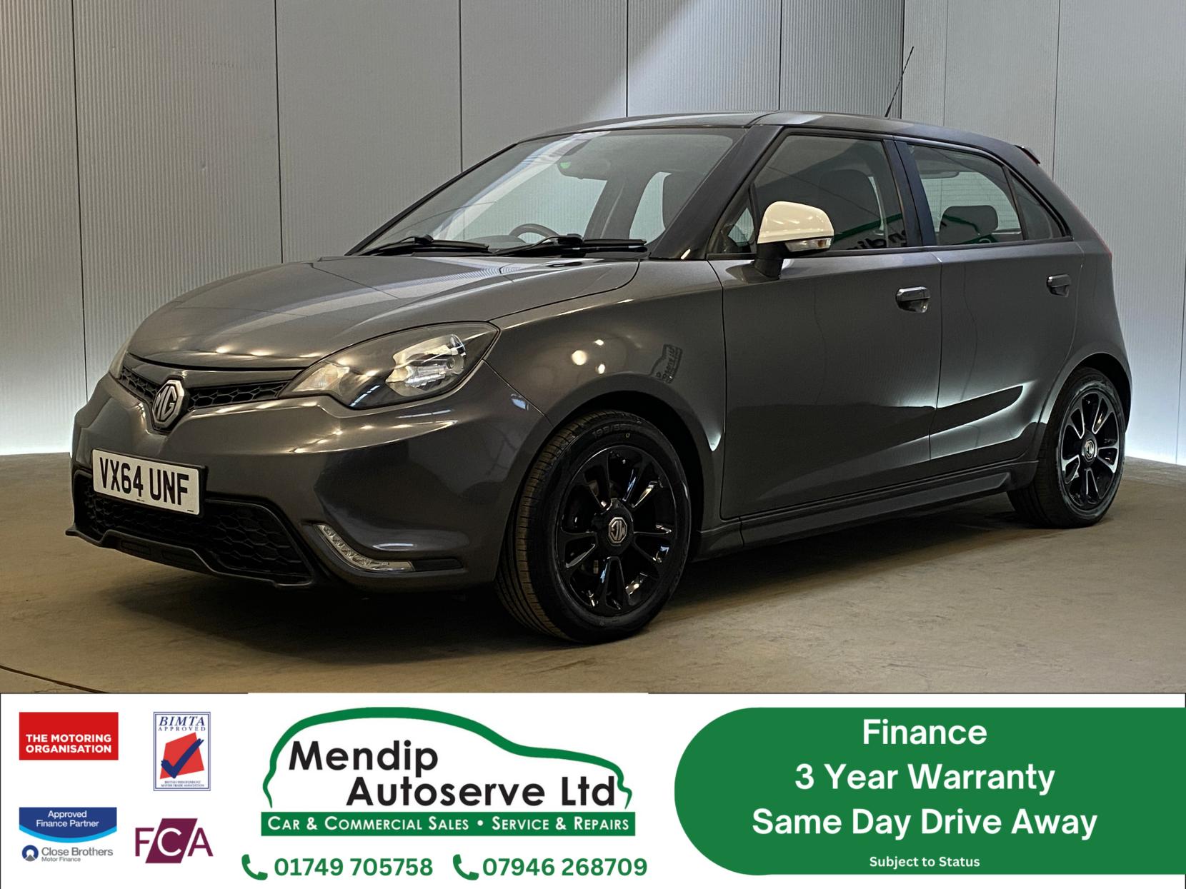 MG MG3 1.5 VTi-TECH 3Style Hatchback 5dr Petrol Manual Euro 5 (106 ps)