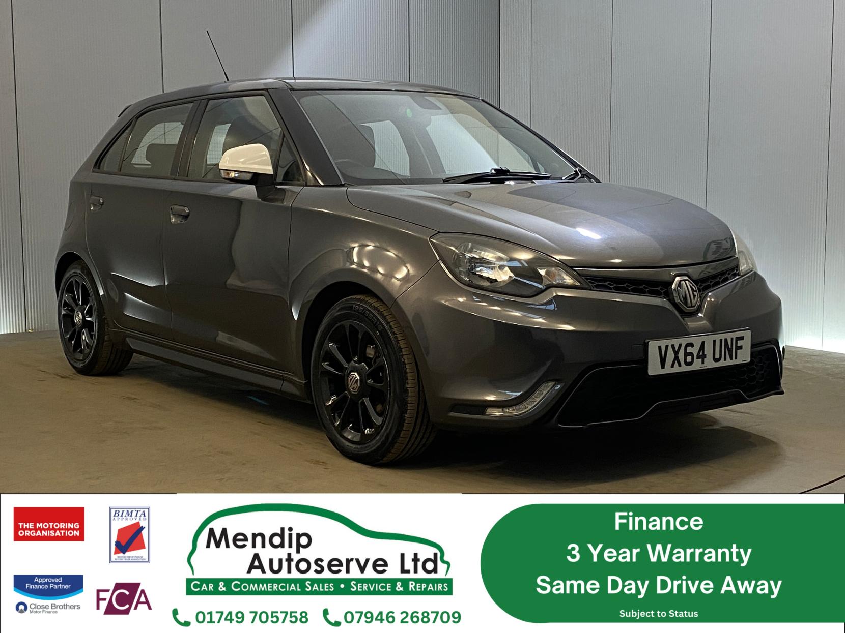 MG MG3 1.5 VTi-TECH 3Style Hatchback 5dr Petrol Manual Euro 5 (106 ps)