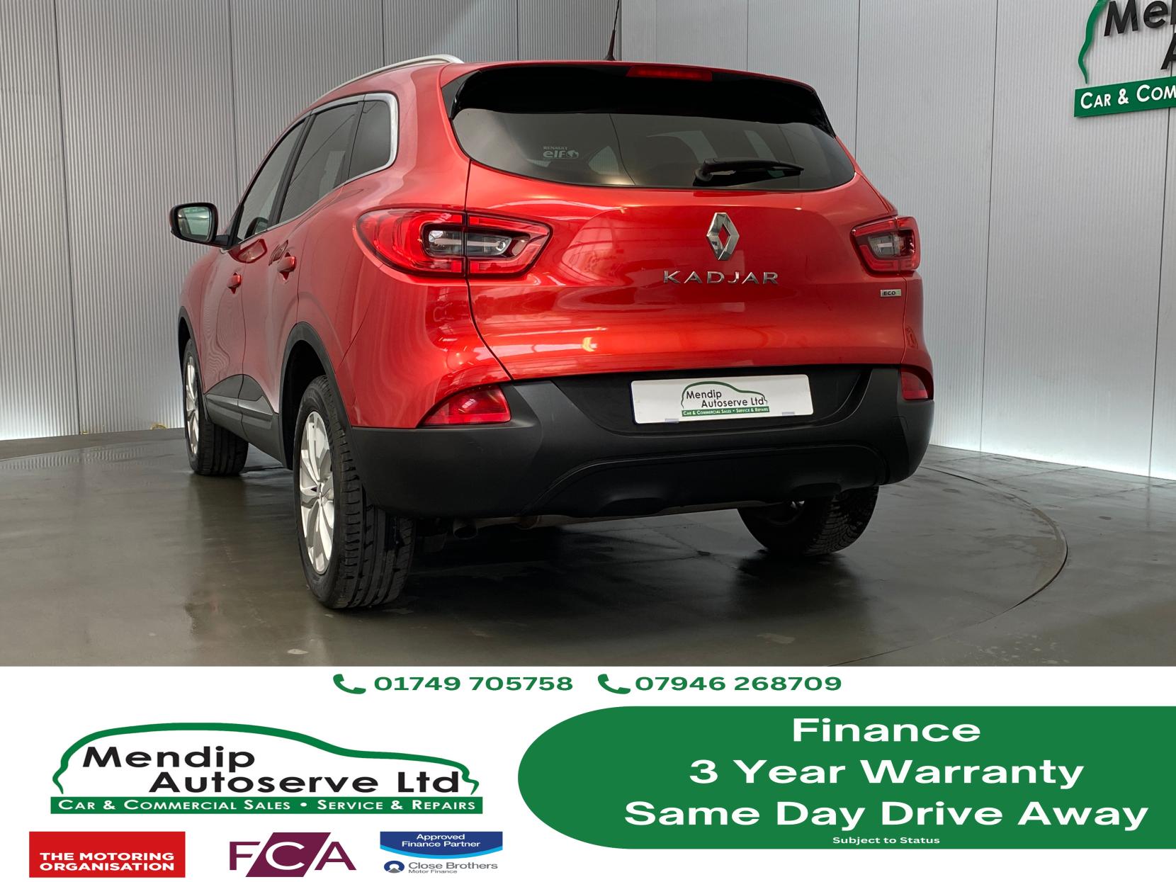Renault Kadjar 1.5 dCi Dynamique Nav SUV 5dr Diesel EDC Euro 6 (s/s) (110 ps)