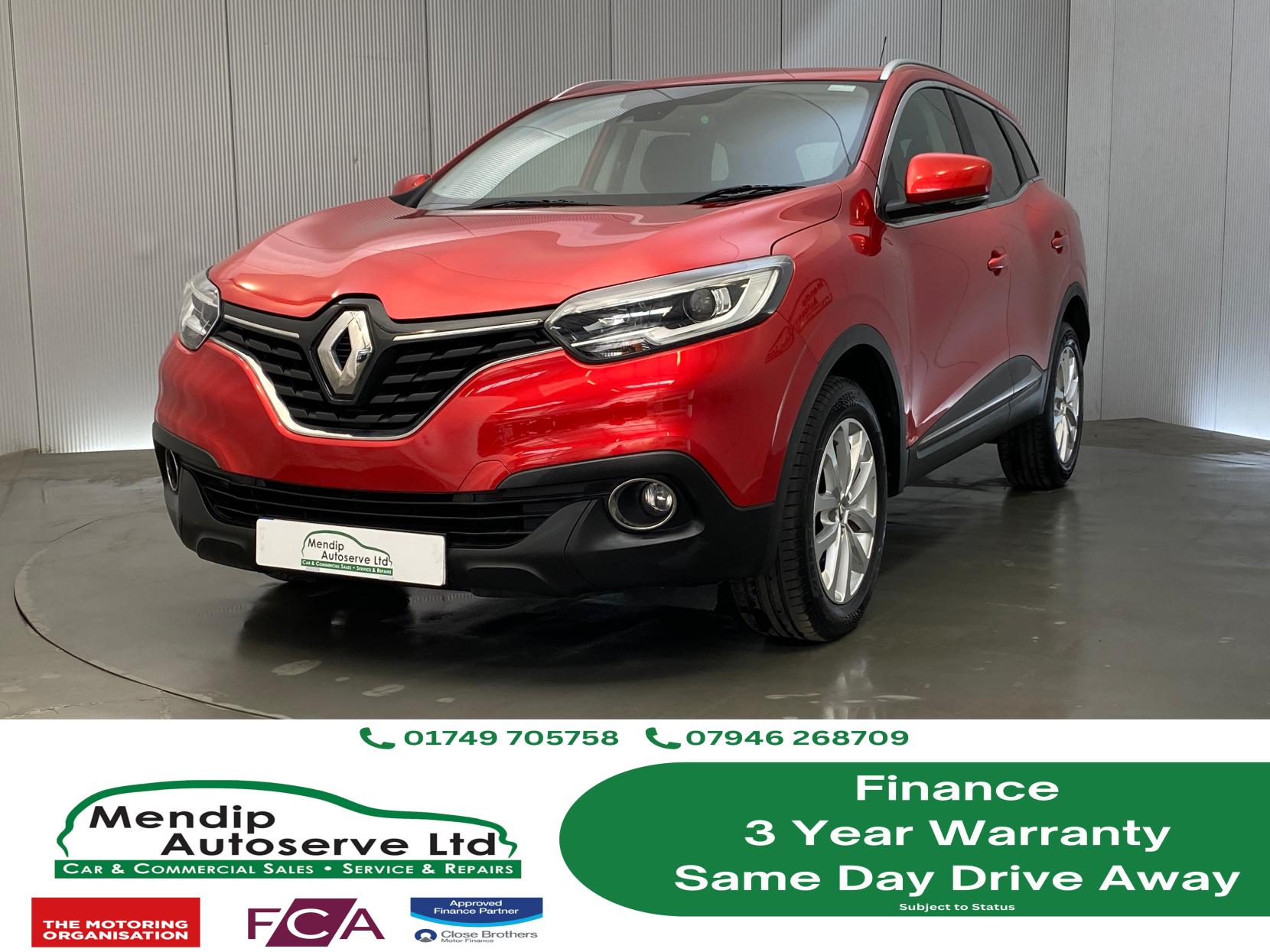 Renault Kadjar 1.5 dCi Dynamique Nav SUV 5dr Diesel EDC Euro 6 (s/s) (110 ps)