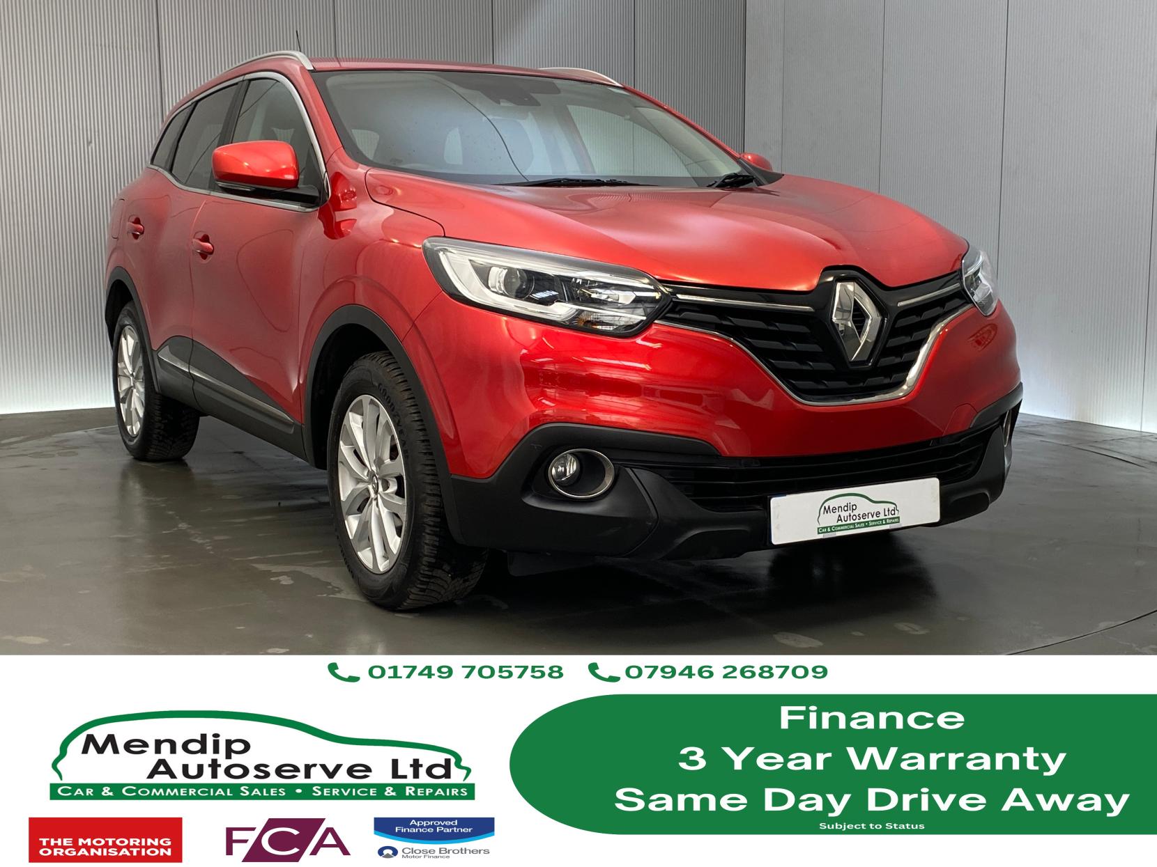 Renault Kadjar 1.5 dCi Dynamique Nav SUV 5dr Diesel EDC Euro 6 (s/s) (110 ps)