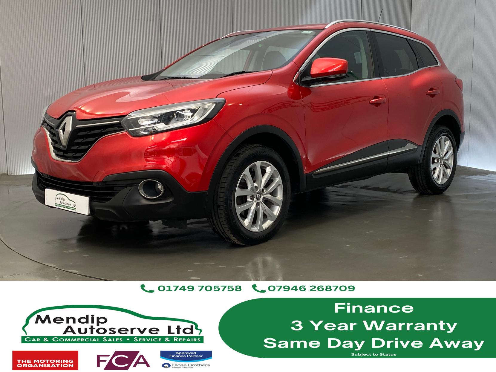 Renault Kadjar 1.5 dCi Dynamique Nav SUV 5dr Diesel EDC Euro 6 (s/s) (110 ps)