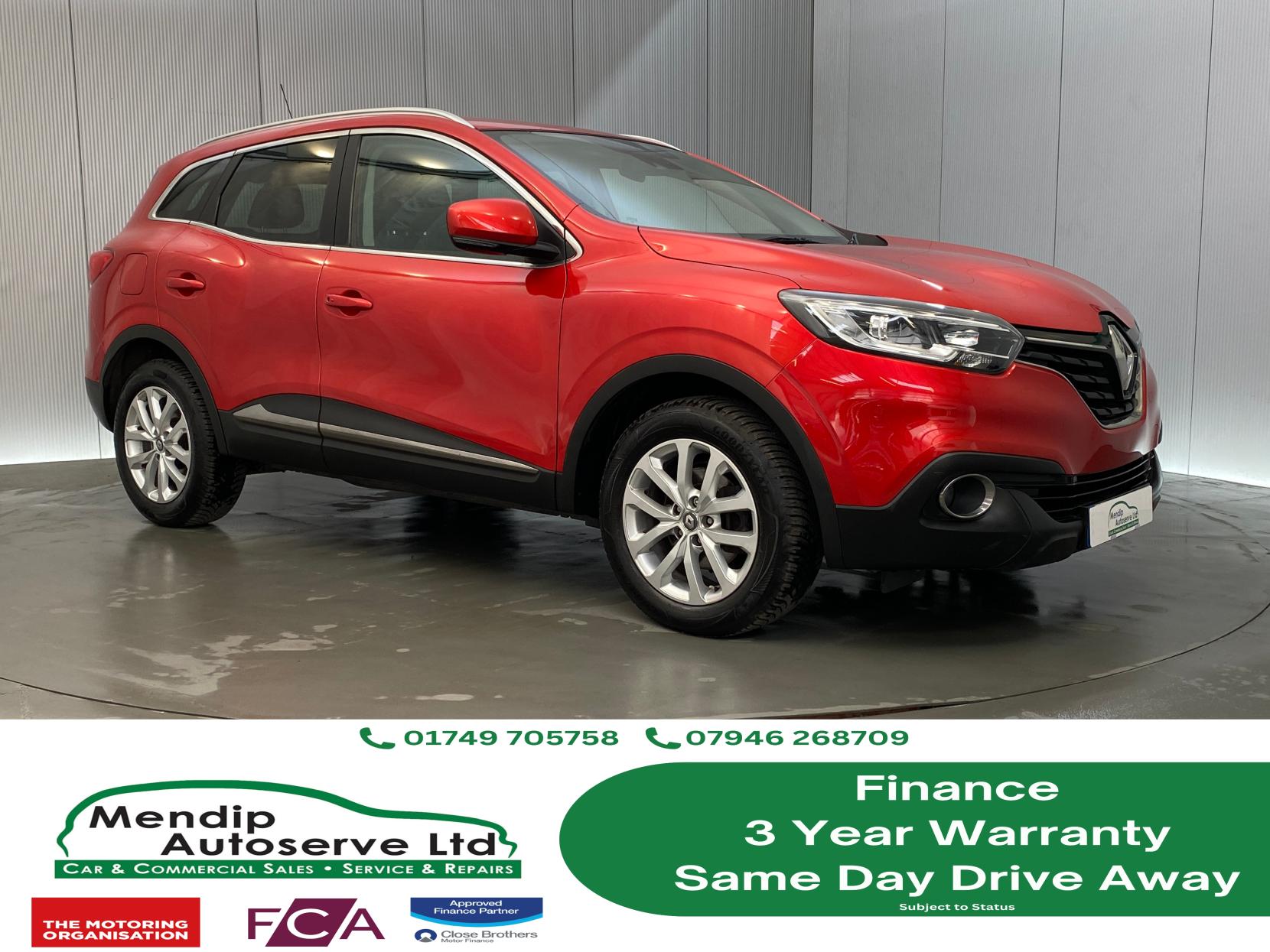 Renault Kadjar 1.5 dCi Dynamique Nav SUV 5dr Diesel EDC Euro 6 (s/s) (110 ps)