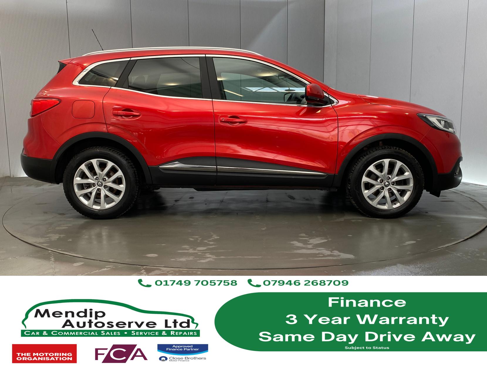 Renault Kadjar 1.5 dCi Dynamique Nav SUV 5dr Diesel EDC Euro 6 (s/s) (110 ps)