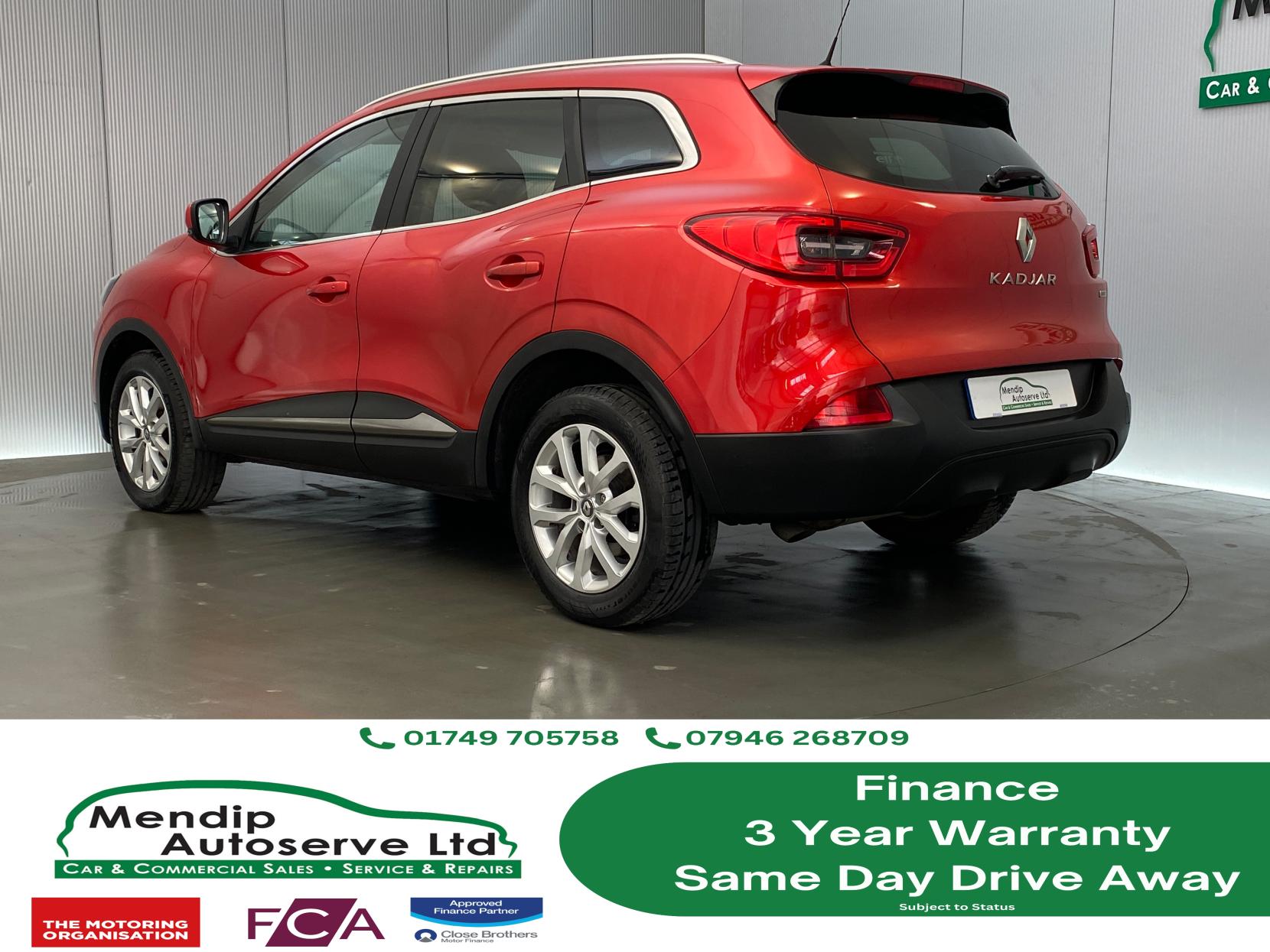 Renault Kadjar 1.5 dCi Dynamique Nav SUV 5dr Diesel EDC Euro 6 (s/s) (110 ps)