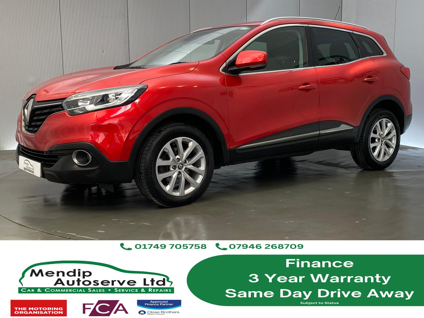 Renault Kadjar 1.5 dCi Dynamique Nav SUV 5dr Diesel EDC Euro 6 (s/s) (110 ps)