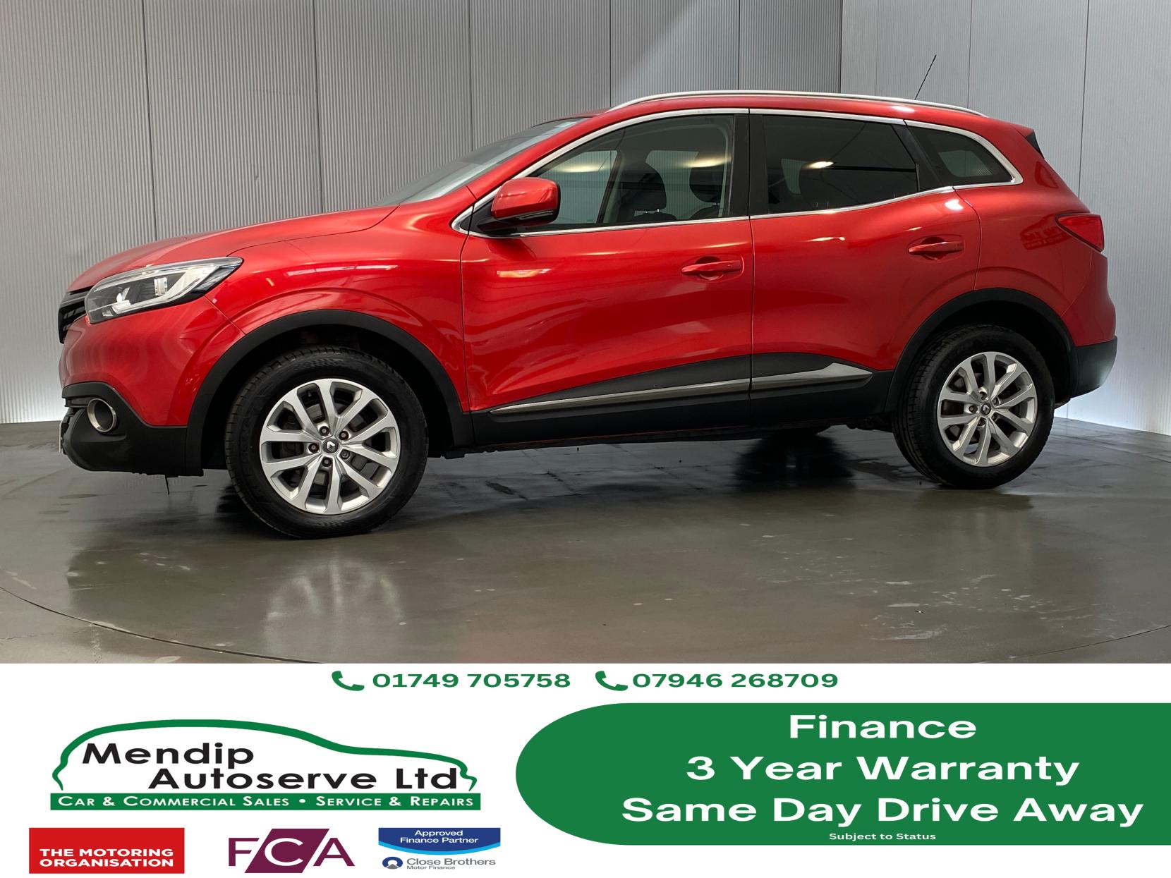 Renault Kadjar 1.5 dCi Dynamique Nav SUV 5dr Diesel EDC Euro 6 (s/s) (110 ps)