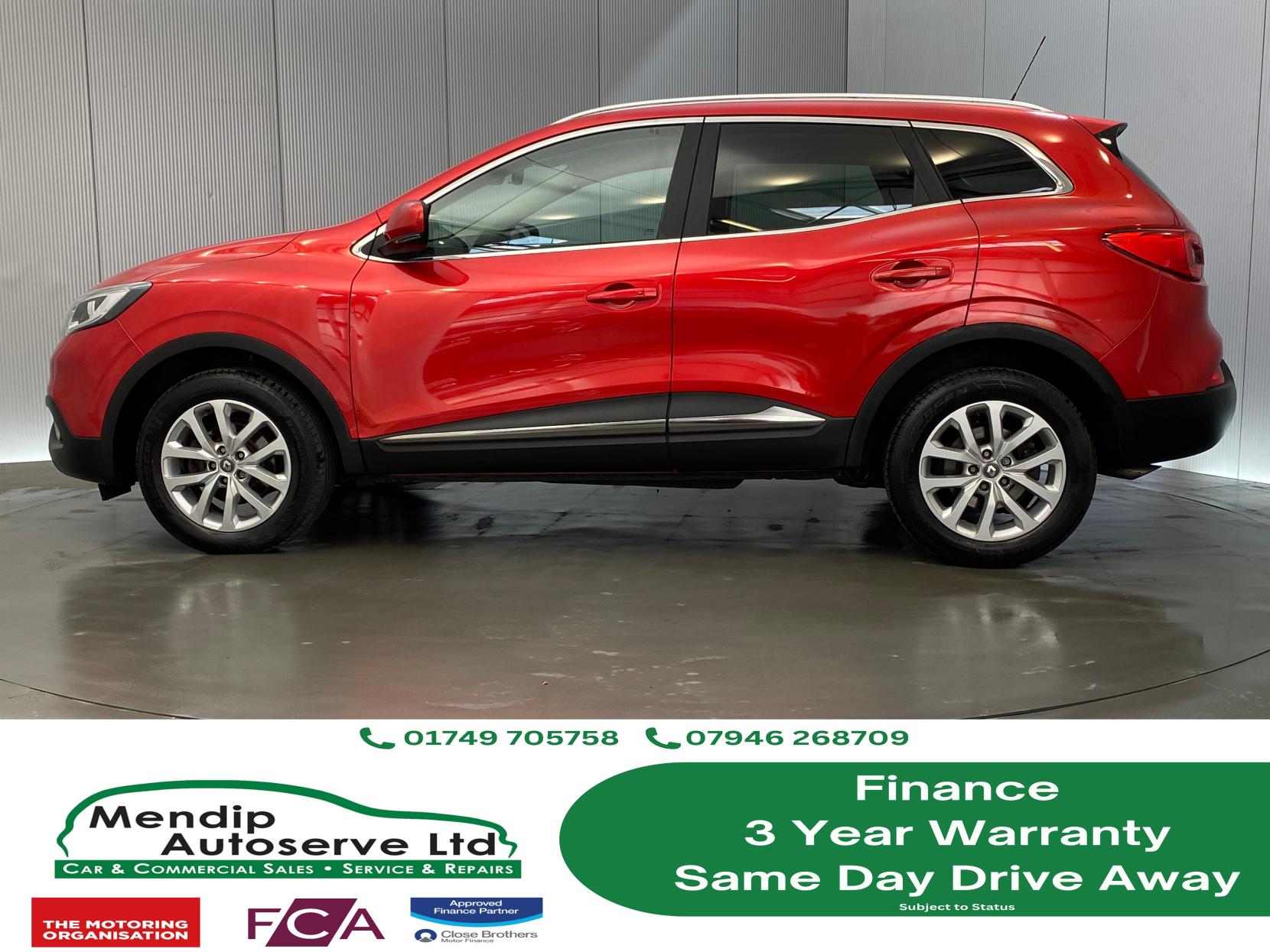 Renault Kadjar 1.5 dCi Dynamique Nav SUV 5dr Diesel EDC Euro 6 (s/s) (110 ps)